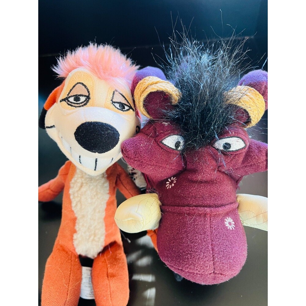 LION KING Pumbaa + Timon The Broadway Musical Stuffed Toys Costumes Plush